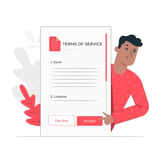 Terms and Conditions illustration